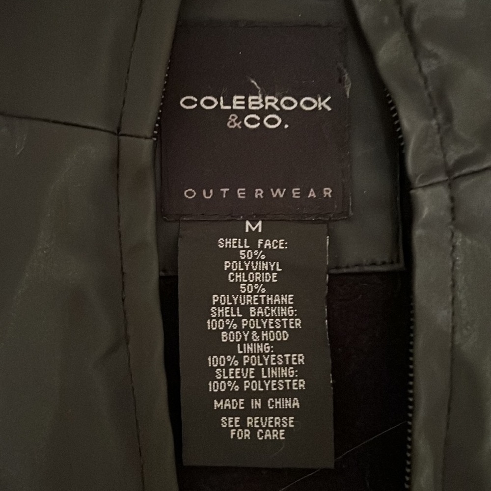 Black Colebrook Polyester Warm Jacket - image 2